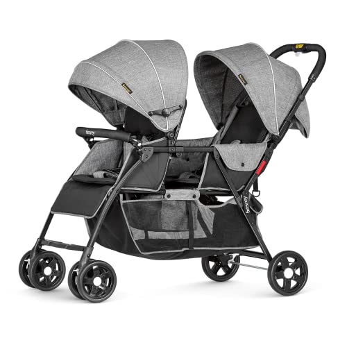 Besrey Geschwisterwagen Doppel-Kinderwagen