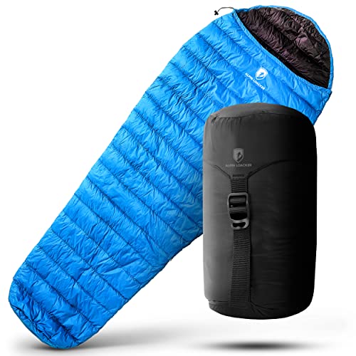 ALPIN LOACKER Leichter Sommer Schlafsack & Hüttenschlafsack 460g I