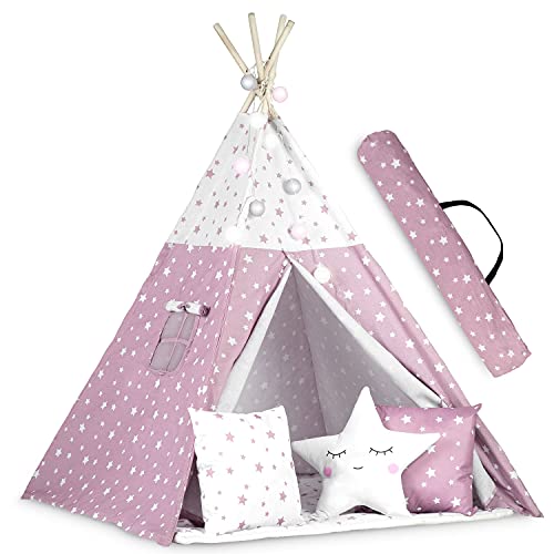 Ricokids Tipi Zelt Spielzelt Baumwolle Kinderzelt