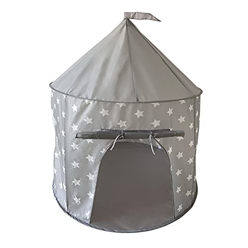 KNORRTOYS.COM 55541 Spielzelt-Grey White Stars