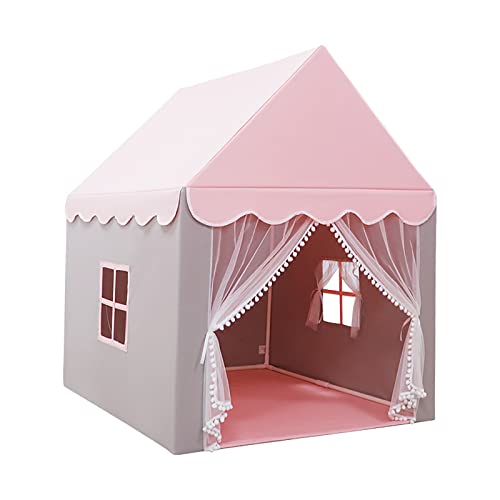 ELEpure Kinderzelt Indoor mit Licht Kinderspielzelt Prinzessinnenzelt