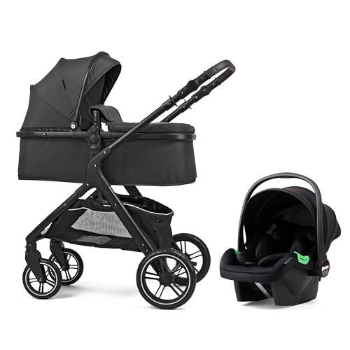 Pixini Nelio Kinderwagen Set 3in1 (schwarz)
