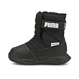 PUMA Nieve Boot WTR AC Inf Sneaker, Black White, 27 EU