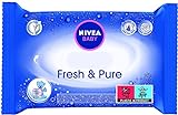 Nivea Baby Fresh und Pure Feuchttücher, 1er Pack (1 x 63 ml)