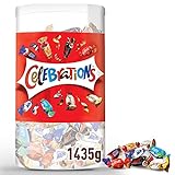 Celebrations Blisterbox, Geschenk, Mini-Schokoriegel Mix, Party-Mix, 155 Pralinen (1 x 1,435 kg)