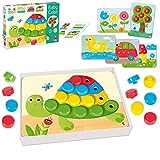 Goula Jumbo Spiele D53140 GOULA - Baby Color - Holzspiel für Kleinkinder - Ab 2 Jahren