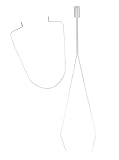 TupTam Himmelstange Wiegen Stubenwagen Standard Himmelhalter, Farbe: Weiß, Größe: ca. 70 cm