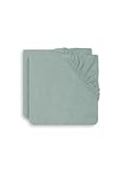 Jollein 2550-503-00095 Wickelunterlage Frottee 50x70cm Aschgrün (2er Pack), grün, 318 g