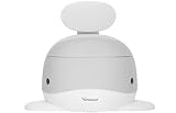 Kindsgut Kinder-Töpfchen, Babytopf WC/Klo, kinderfreundliches Wal-Design und dezente Farben, Toiletten-Training, Dunkelgrau