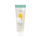 boep Sonnencreme Sensitiv LSF50 | Für Gesicht & Körper | Mineralischer Sonnenschutz für Babys, Kinder & Erwachsene | Ohne Parfüm | Vegane Naturkosmetik (50ml)