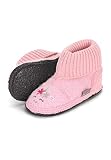 Sterntaler Baby Mädchen Hausschuhe Baby Hausschuhe Einhorngesicht Babyschuh - Hausschuhhe Baby - Mid-Top Babyschuh mit Kunststoff Sohle - flieder, 28