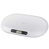 Topcom WG-2490 Babywaage, 20 kg Fassungsvermögen, auch für Kleintiere geeignet, 1 Stück (1er Pack)