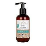 MABYEN Bio Baby öl Mandel - Baby Mandelöl ideal zur Babypflege und als Baby Massageöl - Mandelöl Baby 200ml in praktischer Pumpflasche - Stärkt die Verbindung zwischen dir und deinem Baby