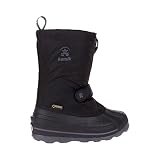 Kamik Unisex-Jungen Waterbug8g Winterstiefel, Schwarz (Black-Noir), 27 EU