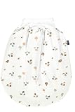 Alvi Baby Schlupfmäxchen Thermo XL Exclusiv, Kleinkinder Strampelsack aus Baumwolle mit elastischem Bund, praktischer Pucksack wattiert, Baby Säckchen ab ca. 3 Monate, Babyschlafsack Winter