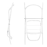 Hylat Baby Gestell Babybadewanne - Ständer für 84cm Babywannen - Kompatibel mit der Marken: Maltex, Hylat, Tega, Lapsi, BabyKajo - stabil,einfach,aus Stahl,praktisch zum Babybaden, Farbe: Weiß