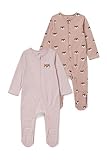 C&A Baby Mädchen Onesie Multipack Regular Fit Bedruckt rosa 86