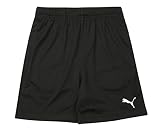 PUMA Unisex Kinder Teamrise Training Jr Shorts, Puma Black-puma White, 140 EU