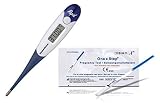 Domotherm Rapid Fieberthermometer + 5 One+Step Schwangerschaftstests 10 miu/ml