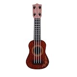 Mini Konzert Ukulele, Erwachsene Kinder Ukulele Set Vintage Kleine Gitarre Ukulele Kit für Anfänger 26CM