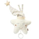 Fehn Mini-Spieluhr Stern BABYLOVE – Kuscheltier & Einschlafhilfe für Babys