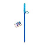 Bubble Brothers Seifenblasen-Stab für Riesenseifenblasen mit Pulver für 5 Liter Flüssigkeit, fur Kinder, Erwachsene, Buchenholz, handgemacht. Garten Spielzeug Outdoor Spielzeug (Blau)
