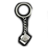 Fotoapparat Kamera Schlüsselanhänger Metall 2cm | Geschenk | Frauen | Damen | Männer | Herren | Kinder | Fotograf | Fotostudio |