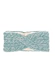 Sterntaler Mädchen Strick-Stirnband Winter-Stirnband, Dunkeltürkis, 53 EU
