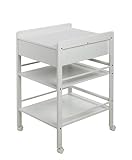Geuther - Wickelregal Lotta, mit Schublade, Rollen, Arbeitshöhe 86 cm, weiß