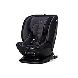 Kinderkraft Kinderautositz XPEDITION, Auto Kindersitz mit 360 Grad drehbar, Isofix, Basisstation, spezielle Sicherheitssysteme, Einfache Reinigung, ab Geburt Gruppe 0/1/2/3 0-36kg, Schwarz