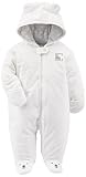 Simple Joys by Carter's Baby-Overall mit Fuß, Fleece ,elfenbeinfarben ,0-3 Months