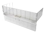 Reer Herdschutzgitter mit Schalterabdeckung, zum Zusammenklappen, aus Kunststoff, transparent