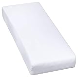 MOON-clean - Inkontinenz Molton Spannbetttuch mit Rundumgummizug - wasserundurchlässig - waschbar bei 95° - Made in EU (160x200 cm)