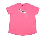PUMA Mädchen Modern Sports Tee G T-Shirt, Sunset Pink, 140