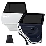Sonnenschutz Auto Baby mit UV Schutz, Universal Sonnenblende Auto Kinder Seitenscheibe, Autoscheiben Sonnenschutz innen mit Hochelastisches Eisseide-Material（2 Stück ）