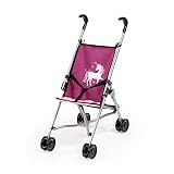 Puppenbuggy, Puppenwagen mit integrierten Sicherheitsgurt, leicht faltbar, klappbar