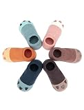 Adorel Baby Socken Anti-Rutsch Kinder Stoppersocken 6er-Pack Katzenpfote 21-23 EU (Herstellergröße M)