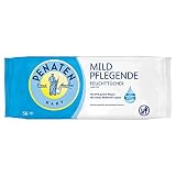 Penaten Mild Pflegende Feuchttücher, extra weiche Tücher für Babys mit 97% purem Wasser, angenehmen Duft und Seidenextrakt (18 x 56 Stück)