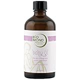 BIO Babyöl BIOMOND 100 ml/ohne Zusatzstoffe / 100% natürlich/TESTSIEGER/Naturkosmetik/von Hebammen empfohlen
