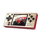 SOLE HOME Handheld-Spielekonsole, Tragbares Full-Fit-IPS-Bildschirmspielgerät, Eingebaute 7000 TF-Kartenspiele, Geschenke für Kinder, Erwachsene 2,4 Zoll 64G