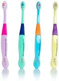 Clienis® | Zahnbürste Baby 0 bis 3 Jahre | Baby Zahnbürstenset | Kinder Zahnbürste extra weich | KAI plus |Care baby toothbrush (4 er Set U3 Zahnbürsten)