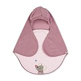 Sterntaler Einschlagdecke, Maus Mabel, Alter: Für Babys ab der Geburt, 75 x 90 cm, Rosa/Mehrfarbig