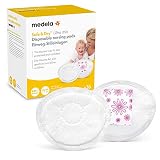 Medela Safe & Dry Ultra Thin Einweg-Stilleinlagen – Extrem dünne und sehr saugstarke Stilleinlagen – Packung mit 36 einzeln verpackten Stilleinlagen