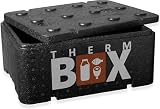THERM BOX Styroporbox Klein 12BL B-Ware Innen: 36x26x13cm 12-Liter Isolierbox Warmhaltebox Kühlbox Thermobehälter Wiederverwendbar