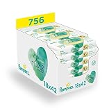 Pampers Harmonie Coco Baby Feuchttücher Box, 756 Tücher (18 x 42), Alte Version