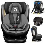 LIONELO Bastiaan Kindersitz Auto, Kindersitz, Isofix und Top Tether, Kindersitz Drehbar um 360 Grad Autositz, Gruppe 0 1 2 3, ab Geburt bis 36 kg, TÜV SÜD, ECE R 44 04