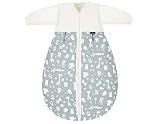 Alvi Kombi-Schlafsack | Ganzjahres Baby-Schlafsack 2-teilig | Innensack mit Ärmel & gefütterter Außensack | Temperaturen von 15 bis 30°C