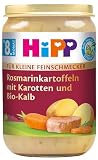 HiPP für kleine Feinschmecker, Rosmarinkartoffeln mit Karotten und Bio-Kalb, 6 x 220g