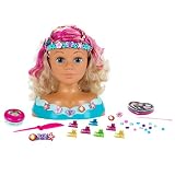 Theo Klein 5398 Princess Coralie Schmink- und Frisierkopf „Mariella“ | Mit Haarschmuck, Kosmetik u.v.m. | Spielzeug für Kinder ab 3 Jahren, 32 x 22 x 33 cm