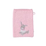 Sterntaler Waschhandschuh Emmi Girl, Größe: 21 x 15 cm, Rosa
